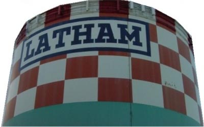 Old latham water tower