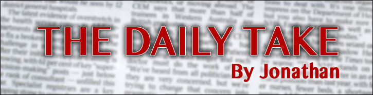 The Daily Take By Jonathan Banner